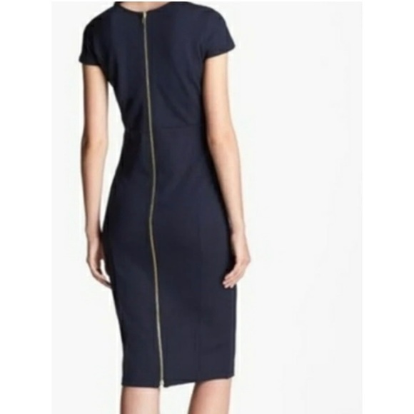 Felicity & Coco Navy Exposed Zipper Dress - Picture 2 of 4